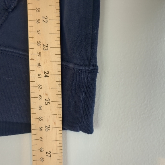 Abercrombie & Fitch Soft A&F Hoodie Mens Large Logo Spellout Preppy Streetwear - Picture 5 of 8